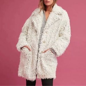 Anthropologie coat size XS